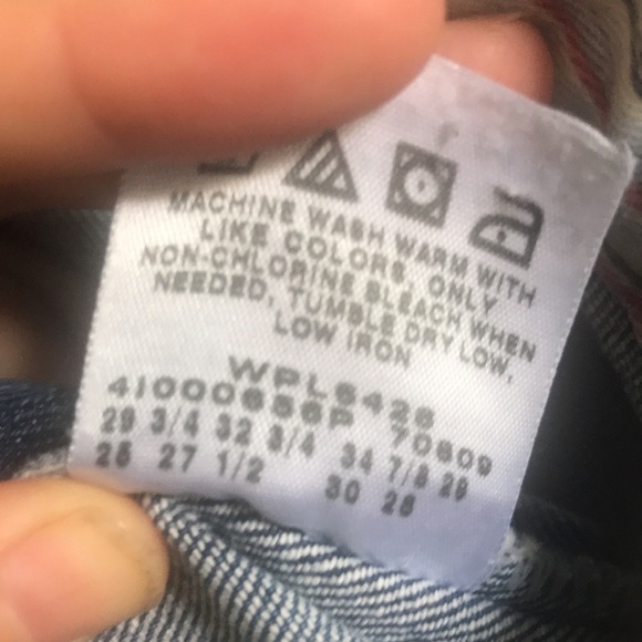 Vintage lee 90’s high rise elastic waist tapered mom jeans. Retro comfy size 8P - Picture 10 of 13